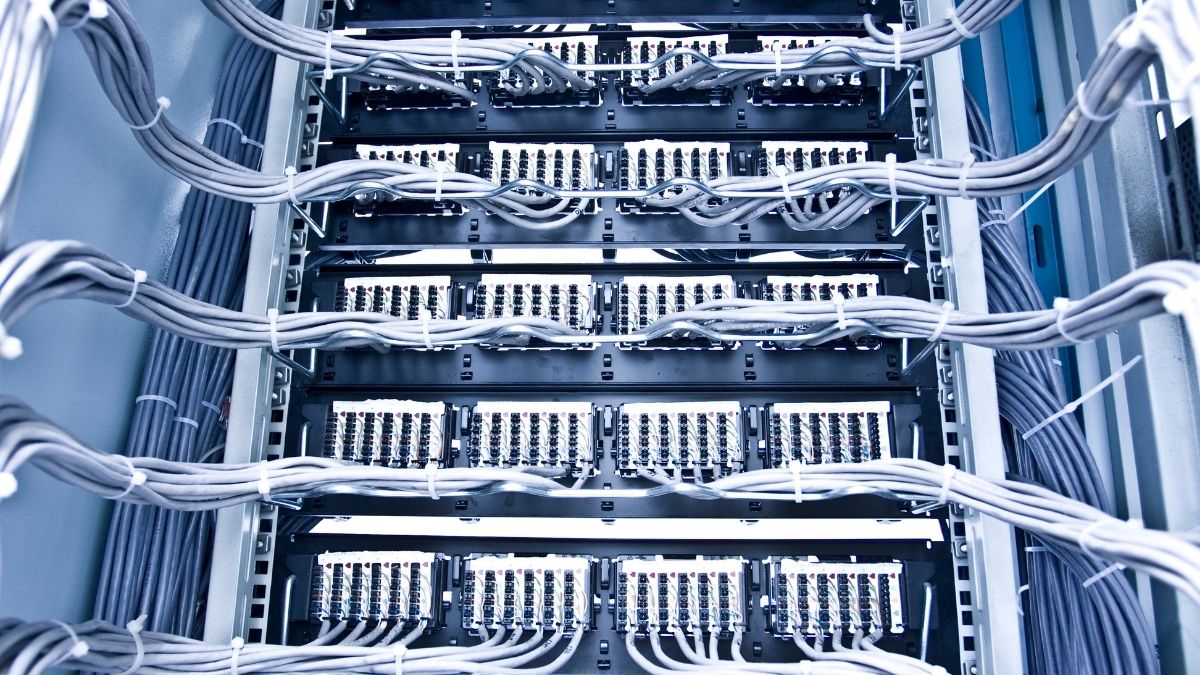 rack of servers