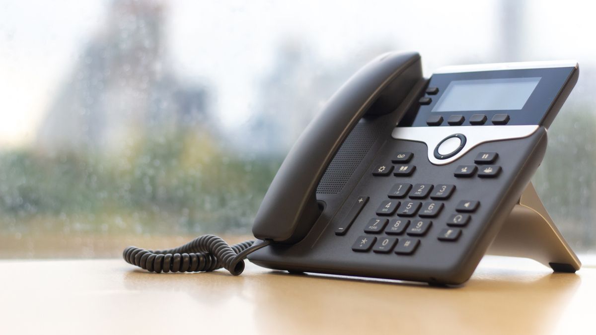 business telecoms deskphone