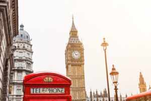 london telephone box